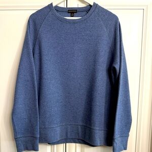 Banana Republic Men’s Size Medium Blue Crew Neck Long Sleeve Knit Sweatshirt